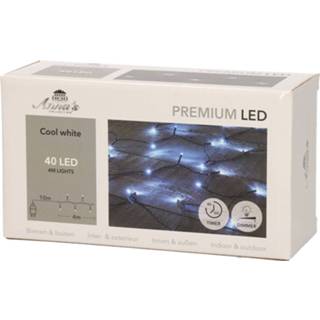 👉 Kerstverlichting wit Helder 40 Leds Met Dimmer En Timer Functie 400 Cm - Kerstboom 8713619248399