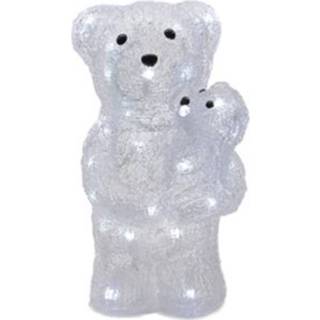 👉 Kerstverlichting wit Led Teddybeer Koel 16x16x30cm-40l 8718533960587