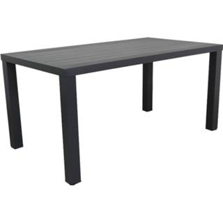 👉 Terrastafel antraciet Vdg Lena Tuintafel - 160x90 Cm. 7423448152149