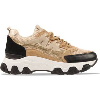 👉 Bruin zwart unisex beige vrouwen Shoecolate Ivy Bruin/Zwart Dames