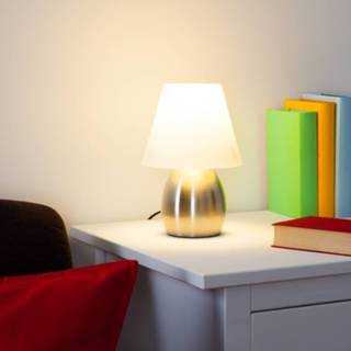 👉 Tafellamp wit Decoratieve Emilan met E14 LED-lamp