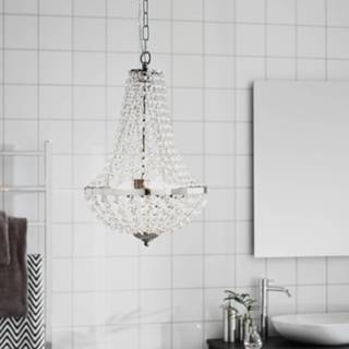 👉 Kroonluchter a++ chroom Gränsö voor de badkamer, Ø 30 cm