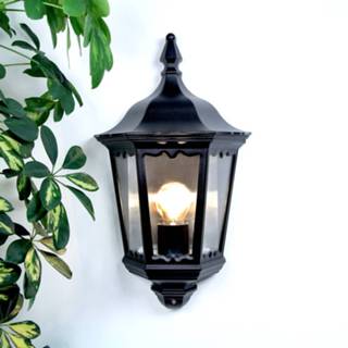 👉 Buitenwandlamp zwart Lieva,