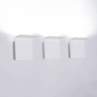 👉 Wand lamp aluminium Mat Wit warmwit a+ Steve Jones Innermost Bracket LED wandlamp, wit, dimbaar