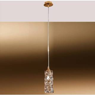 👉 Hanglamp kristal goud Vergulde CHARLENE met kristallen