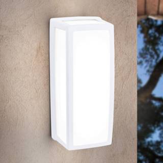 👉 Witte wit LED buitenwandverlichting Bob, IP54