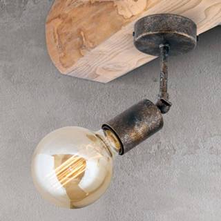 👉 Plafondlamp roestbruin Beweeglijke Rati in vintage look