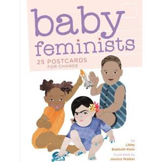 Postkaart engels baby's Baby Feminists: 25 Postcards for Change 9780593202210