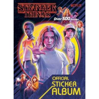 👉 Stickeralbum engels Stranger Things: The Official Sticker Album 9780593310311
