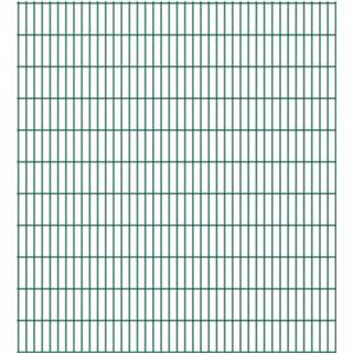 👉 Dubbelstaafmat groen Vidaxl 2008 X 2230 Mm 20 M 10 Stuks 8718475991182