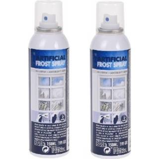 👉 Kunstsneeuw 2x Spuitsneeuw Sneeuwspray Vorst 150 Ml - / Nepsneeuw 8720147178487
