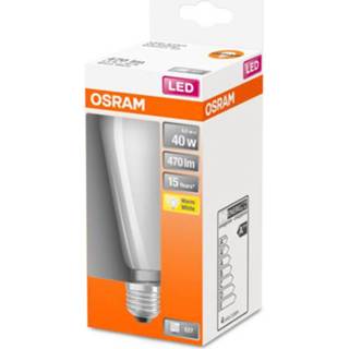 👉 Warmwit a++ senioren OSRAM Classic ST LED lamp E27 4W 2.700K opaal 4058075434387