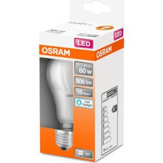 Daglicht a+ OSRAM LED lamp Classic A E27 8,5W 6.500K mat 4058075428560