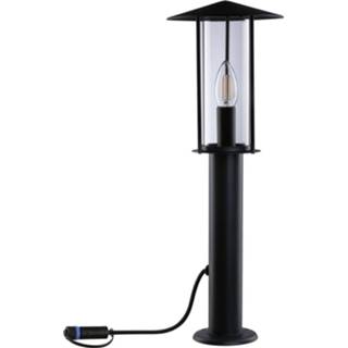 👉 Antraciet warmwit a+ metaal Paulmann Plug & Shine sokkellamp Classic Lantern