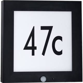 👉 Buiten wandlamp a+ antraciet Paulmann buitenwandlamp Panel met sensor 30x30 cm