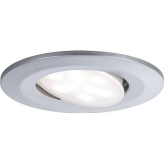 👉 Paulmann 99928 Calla LED-inbouwlamp voor badkamer 6 W Neutraalwit Chroom (mat)