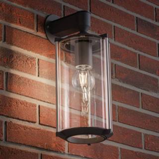👉 Buitenwandlamp donkergrijs a++ metaal Paulmann Klassik buitenwandlamp, hoogte 36,5 cm