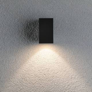 👉 Paulmann Flame buitenwandlamp 1lp 10,3cm antraciet