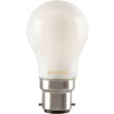 👉 B22 4W 827 LED druppellamp, mat