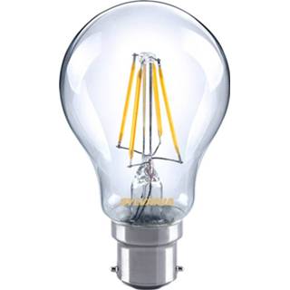 F warm-wit B22 4,5W 827 LED filament lamp, helder