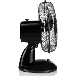 Tafelventilator kunststof zwart zwarte 08713016009708 VE5924 Tafel ventilator kunststof zwart zwarte tafelventilator VE5924