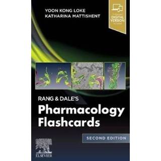 👉 Compact Flash geheugen engels Rang & Dale's Pharmacology Cards 9780702079054