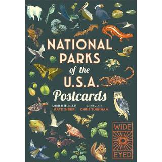 👉 Postkaart engels National Parks of the USA Postcards 9780711263277