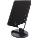 👉 Spiegel zwart Benson Make-Up - LED Touch Dimbaar 16 Leds 8720195795780