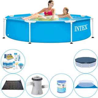 👉 Zwembad Intex Metal Frame Rond 244x51 Cm - Slimme Deal 8720574943993