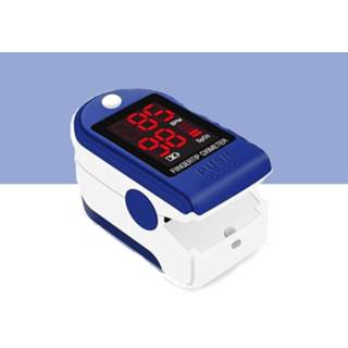 Oximeter blauw Digitale Pulse - Saturatiemeter 6013747864877