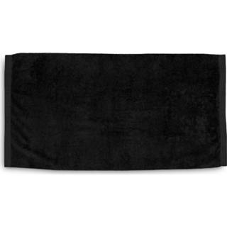 👉 Gastendoekje zwart Heckett & Lane Premium Gastendoek 30x50cm - Night Black Set Van 6 8718518204224