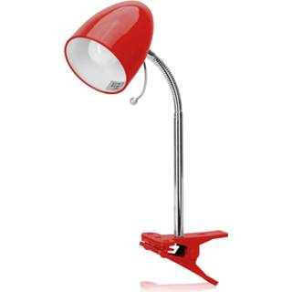 Klemlamp rood Aigostar Led - E27 Fitting Excl. Lampje 8433325182304