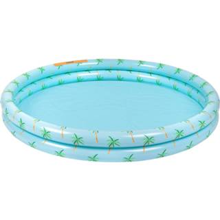 👉 Kinderzwembad kinderen Swim Essentials Palmbomenprint 100 Cm 7432234183151