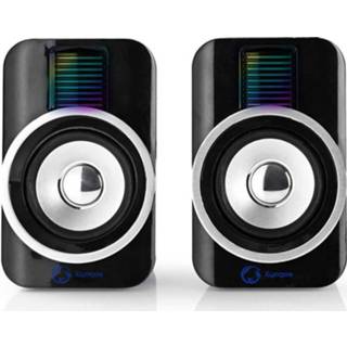 👉 Luidspreker zwart Nedis Gaming Speaker - 1.20 M 5412810270415