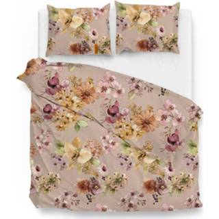 👉 Dekbedovertrek katoen satijn Zo!home Masha - 2-persoons (200x200/220 Cm + 2 Slopen) Natural 8718518329736