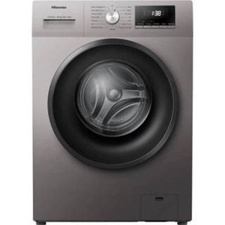 👉 Wasmachine titanium Hisense W812pvt Vooraan Gemonteerde - 8 Kg Breedte 60 Cm 1200 Tpm 6901101813916