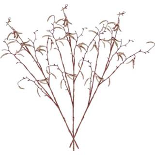 👉 Kunstbloem 6x Stuks Betula Pendula/berkenkatjestakken Kunstbloemen Takken 66 Cm Decoratie - Kunstplanten 8720276973137