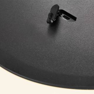 👉 Vloer lamp metaal wit LED vloerlamp Kettle tripod metaal, kap 36cm