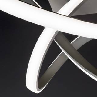 👉 LED plafondlamp Indigo 2-lamps, antraciet
