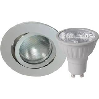 👉 Inbouwspot a+ zilver Megaman DecoclicSet GU10 5,2W