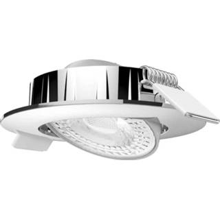 👉 LED inbouwlamp Slimo, gezwenkt, chroom