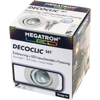 👉 Inbouw spot a++ megaman wit LED inbouwspot Decoclic set GU10 4,5W LED,