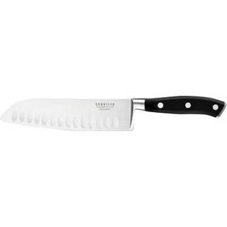 👉 RVS zwart Sabatier Trompette Vulcano Santoku Mes 18 cm 3546699181059