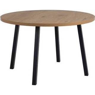 👉 Eettafel melamine dustrieel bruin MOOS Yves � 120 cm - Wild Oak