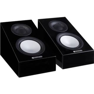 👉 Luidspreker zwart glans zilver nederlands Monitor Audio: Silver AMS 7G Dolby Atmos® Speakers - 2 stuks High Gloss Black