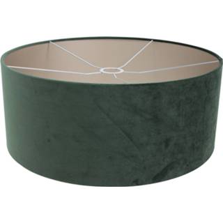 👉 Lampenkap groen velours Steinhauer Prestige Chic Rond 20 Cm Hoog 8712746145502
