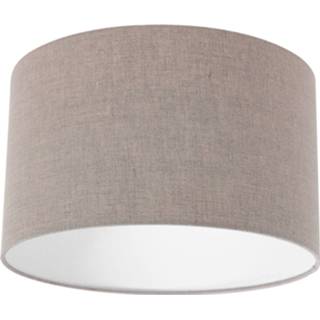👉 Lampenkap bruin linnen Steinhauer Prestige Chic Ronde Kap 8712746145663