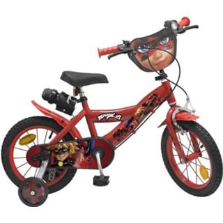 👉 Bike rood 14 Miraculous - Mixed Red 3662553004088