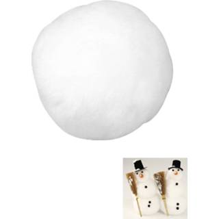👉 Sneeuwbol witte 16x Sneeuwballen/sneeuwbollen 6 Cm - Decoratiesneeuw 8720147233759