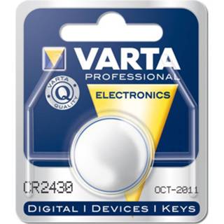 Varta Batterij Lithium Cr2430 Dl2430 6430101401 4008496276929